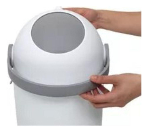 Lixeira Antiodor Para Fraldas 10 Litros - Bubble Baby