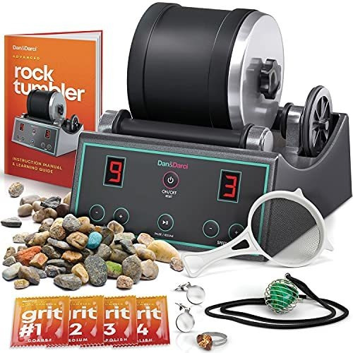 Advanced Professional Rock Tumbler Kit - Con Digital W334w