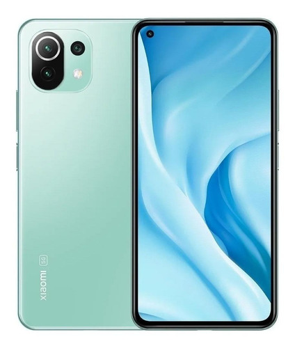 Imagen 3 de 4 de Xiaomi Mi 11 Lite 5G Dual SIM 128 GB mint green 6 GB RAM