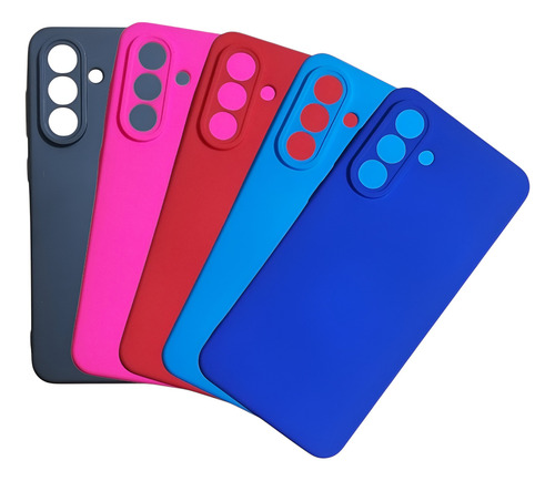 Funda De Silicona Para Samsung A36 Negro