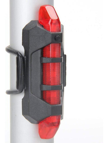 Faro De Bicicleta Azul Luz Trasera De Bicicleta Recargable