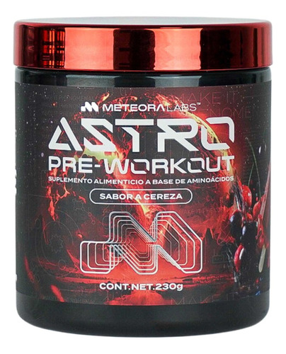 Astro Pre-workout | Meteora Labs | 30 Servicios Sabor Cereza