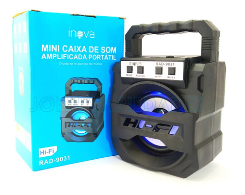 Caixa De Som Inova Rad-9031