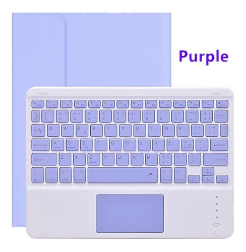 Carcasa Con Teclado Touchpad Para iPad 7/8gen 10.2 