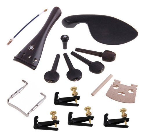 4/4 Accesorios De Violín Kit De Violín Reemplazo De Piezas