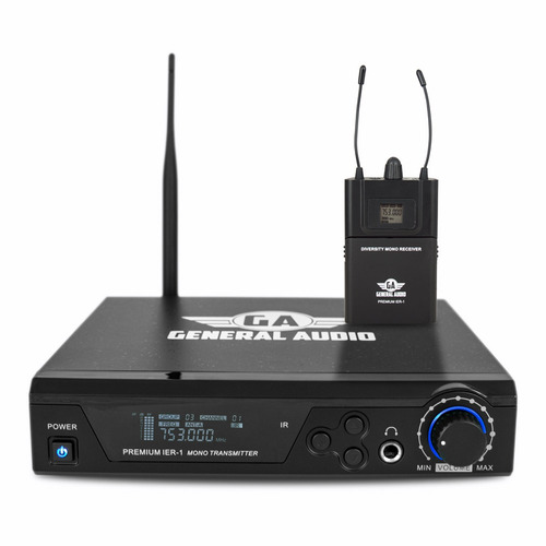 Monitor Sem Fio General Audio Premium Ier-1 Fone Sem Fio