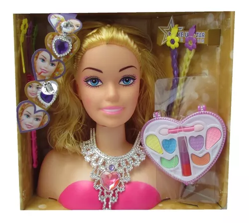 Boneca Make Up Star Super Camarim Com Maquiagem e Acessorios - Ri Happy