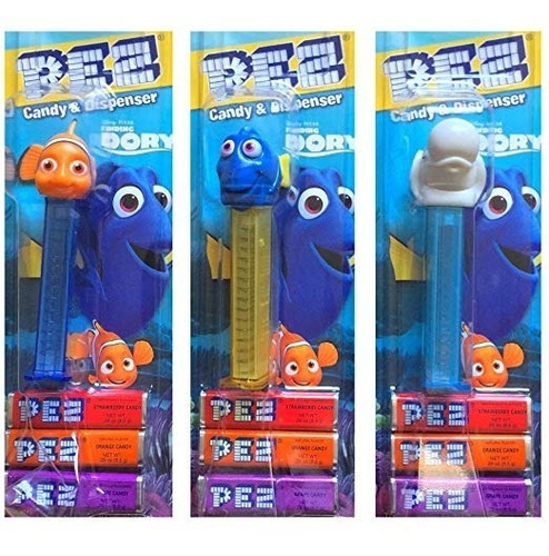 Buscando A Dory Pez Dulces Y Dispensador Pack De 3