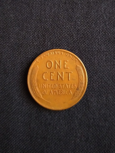 Moneda One Cent Cobre Usa 1941. J