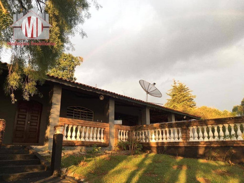 Linda Chácara Com 4 Dormitórios, Pomar, Piscina, Internet Fibra Óptica, À Venda, 3300 M² Por R$ 800.000 - Zona Rural - Pinhalzinho/sp - Ch0912