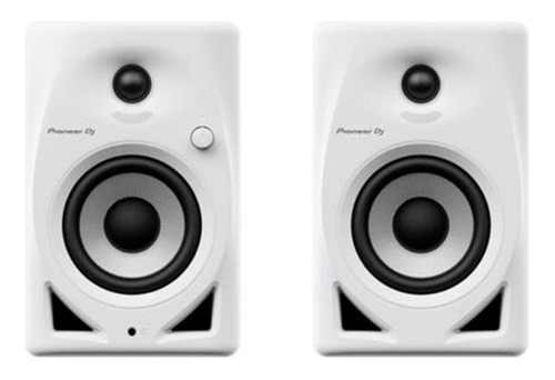 Par De Monitor De Audio Pioneer Dj Dm40d White Dm40d