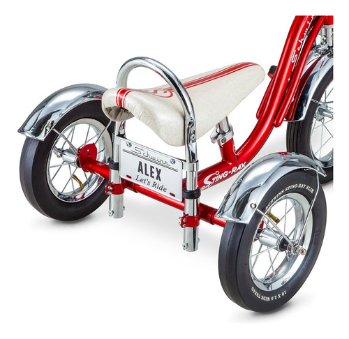 Triciclo Schwinn Roadster Para Niño Y Niña Rojo A Msi