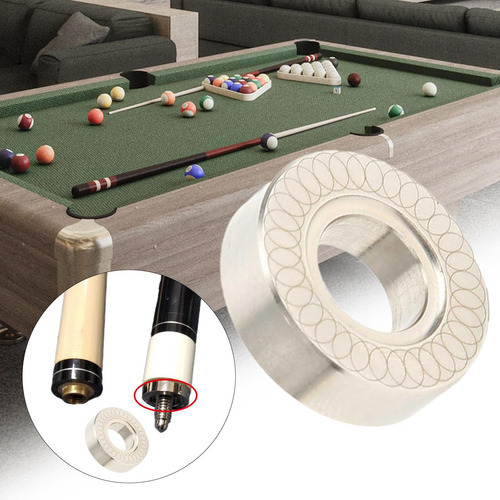 Pool Cue Gimbal Stick Peso Acero Inoxidable Aumento Del Peso
