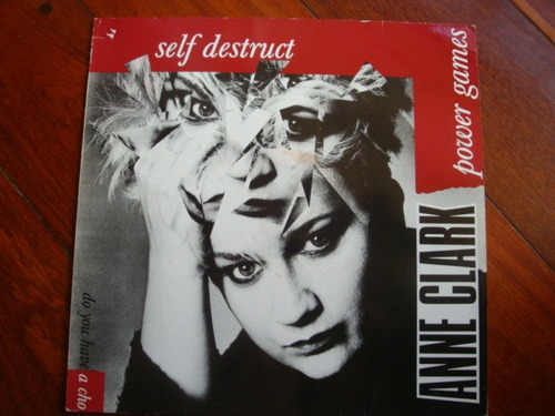 Anne Clark  Self Destruct 12  Vinilo Alema 85 Cx