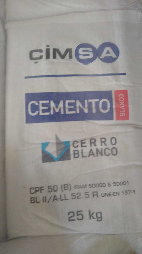 Cemento Blanco 25kg Cemex