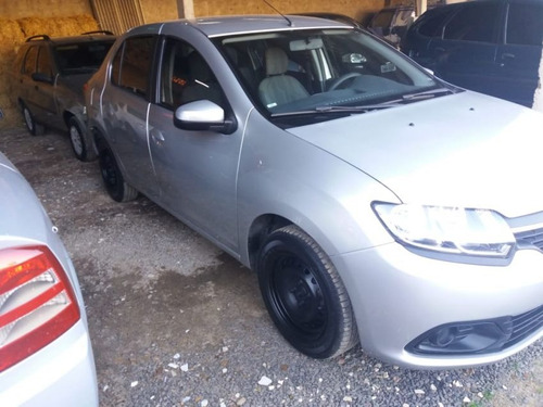 Renault Logan 1.6 Expression 2017 Prata Flex