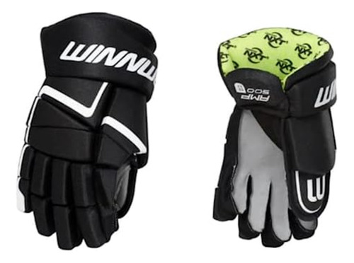 Winnwell Amp500 Guantes De Hockey Sobre Hielo: Equipo De Pro