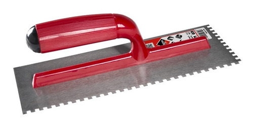 Imagen 3 de 5 de Llana Dentada Rubi 12 X 12 28cm Profesional