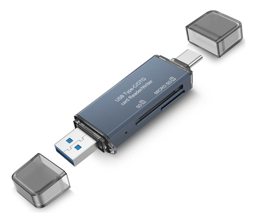Lector De Tarjetas Usb 3.0 Adaptador Tipo Otg De Alta Veloci