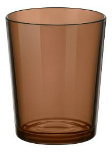 Bormioli Rocco Bodega Water Glass, 14-3-4-ounce, Brown, Set 