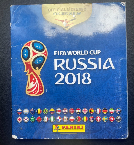 Album Rusia 2018 Completo Pasta Blanda Panini