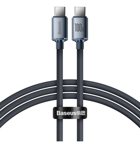 Cabo Usb-c Type-c 100w 1,2m Baseus Para Macbook iPhone iPad