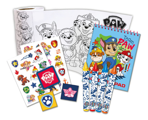 Set De Creatividad Paw Patrol Para Niños Y Niñas A Partir De