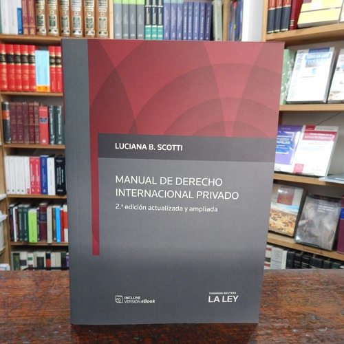 Scotti Manual De Derecho Internacional Privado Nuevo Ult Ed.