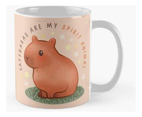 Taza Los Capibaras Son Mi Animal Espiritual Calidad Premium