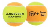 Comprar Kit 4 Bolinhas Beach Tennis P\u002F Treinamento Sandever Amarelo