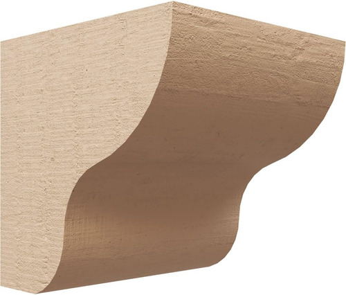 Ekena Millwork Coru08x08x08x08grnrcpr Greensboro Corbel, Bro