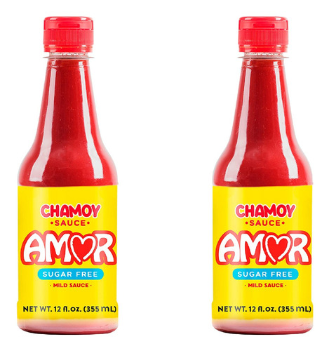 Amor Chamoy Sauce | Sabor Agridulce | 2,500 Niveles Scoville