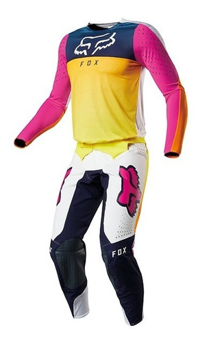 Imagen 1 de 7 de Conjunto Motocross Fox Flexair Idol Mx #22787-922