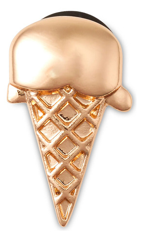 Pin Jibbitz Gold Ice Cream Cone Crocs