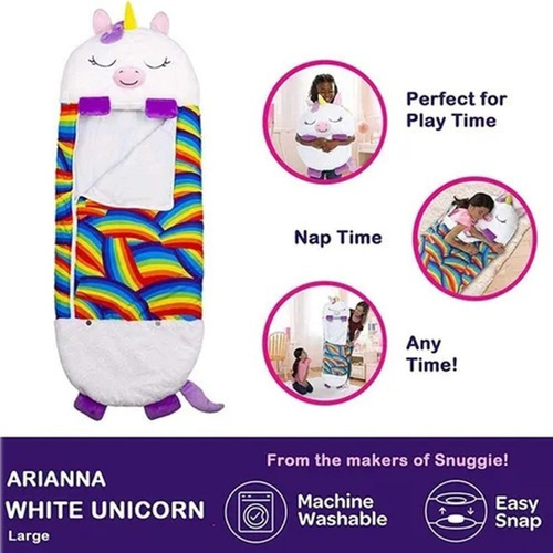 Imagen 4 de 7 de Saco De Dormir Nappers Happy Kids, 135 Cm X 50 Cm, Pequeño