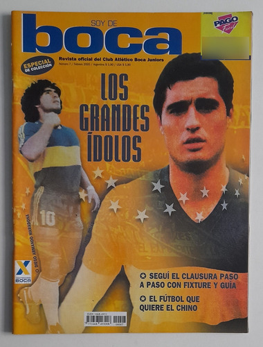 Revista Soy De Boca 7 - Los Grandes Idolos Maradona 2005 (Usado)