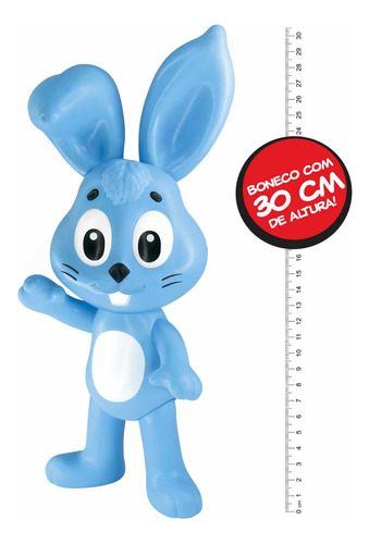 Boneco Sansão Turma Da Mônica Grande 30cm Vinil
