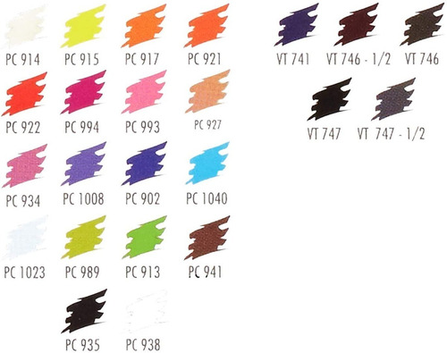 Imagen 4 de 7 de Lapices Prismacolor Premier 23 Colores Para Manga
