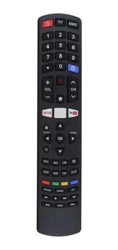 Control Compatible Con Daewoo Rc-650pt Smart Tv Directo