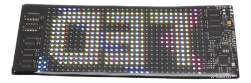Señal Led Programable Para Coche, Panel Flexible, Control De