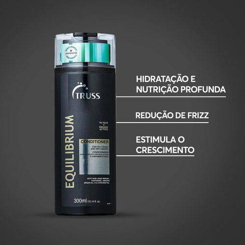 Kit Equilibrium Truss Shampoo Condicionador Uso Obrigatório