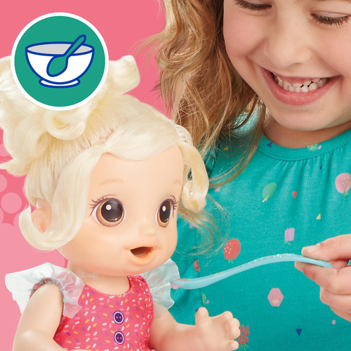 Set Muñeca Bebe Baby Alive Mezcladora Mágica