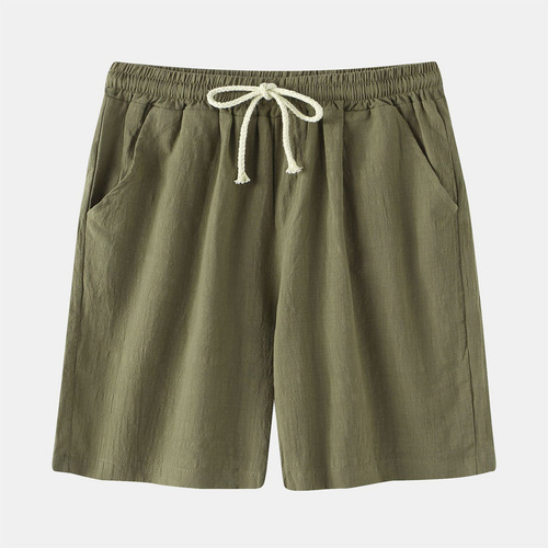 Pantalones Cortos De Playa De Algodón De Cintura Media Para