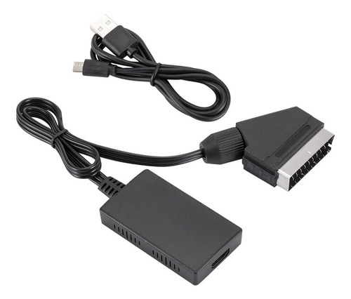 Adaptador Multimedia Scart A Compatible Para Alta Definición