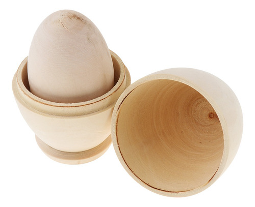 Set Of 5pcs Unpainted Wooden Russian Nesting Dolls Babushka