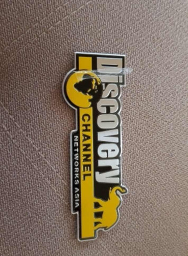 Emblema Jeep Discovery Channel Asia En Aluminio 12cm