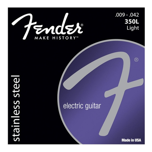 Encordado Guitarra Electrica .09 Fender 073-0350-403 350l