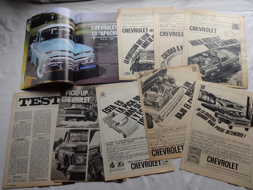 Publicidad Revista Chevrolet Pick Up 1965 66 Brava Catalogo