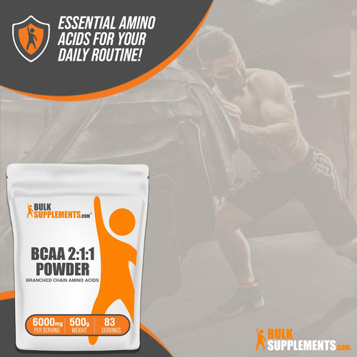 Bulksupplements Pure Bcaa 2:1:1 (branch Chain Amino Acids) I