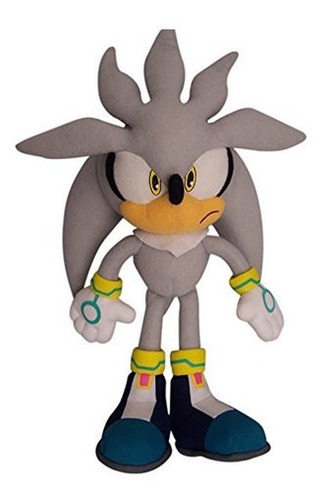 Peluche De Sonic The Hedgehog Silver - Great Eastern